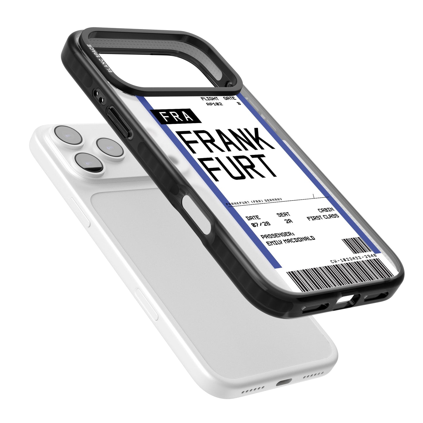 Personalised Frankfurt Boarding Pass