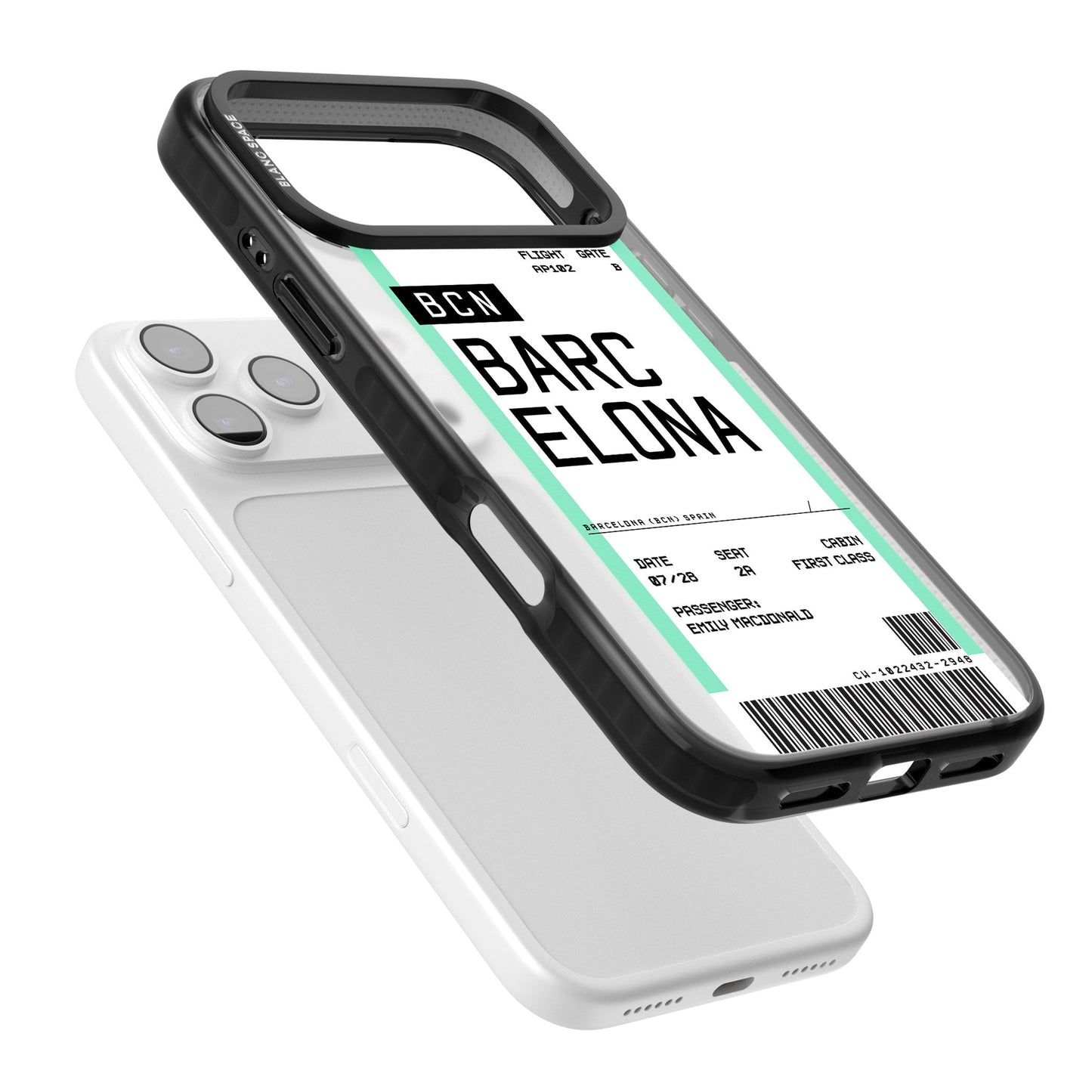 Personalised Barcelona Boarding Pass