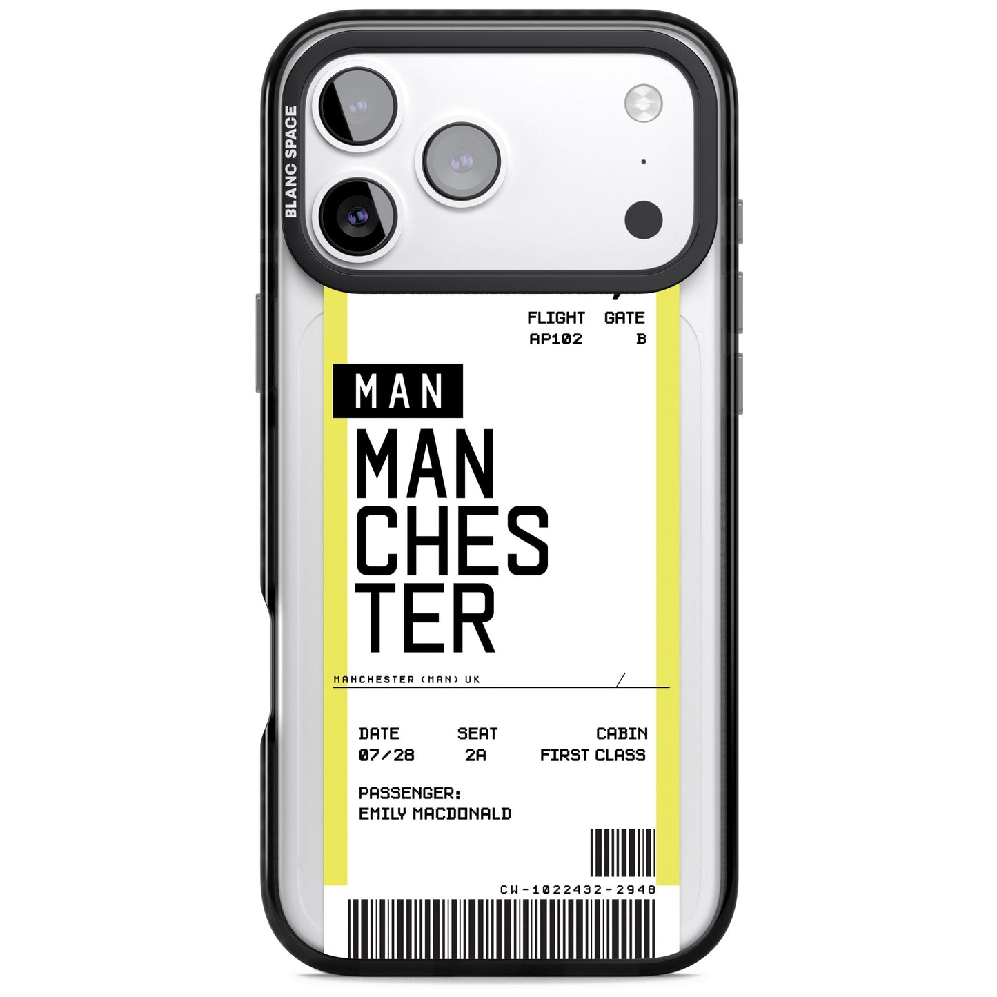 Personalised Manchester Boarding Pass