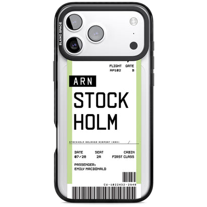 Personalised Stockholm Boarding Pass