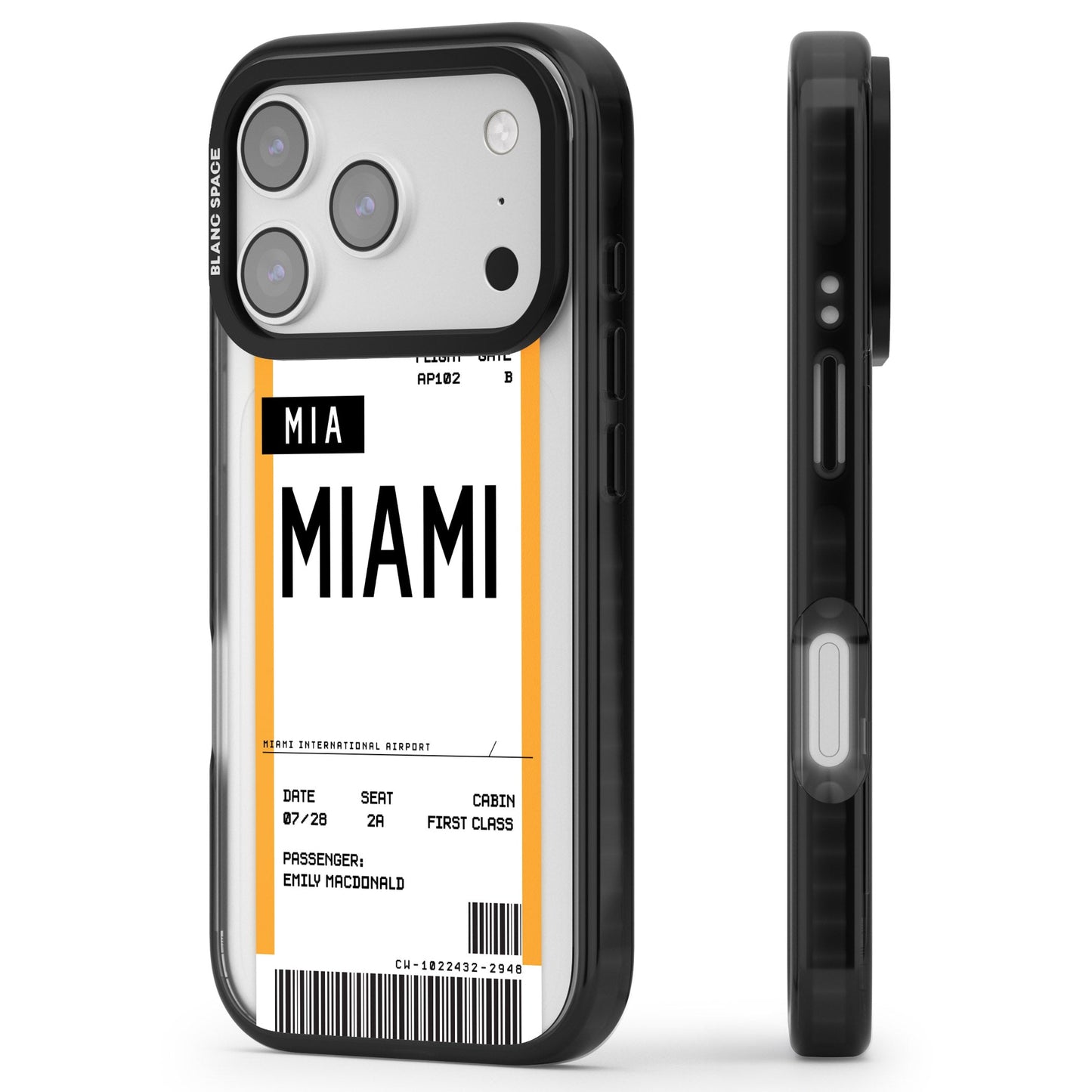 Personalised Miami Boarding Pass