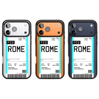 Personalised Rome Boarding Pass