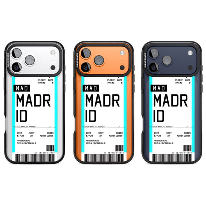 Personalised Madrid Boarding Pass