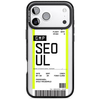 Personalised Seoul Boarding Pass