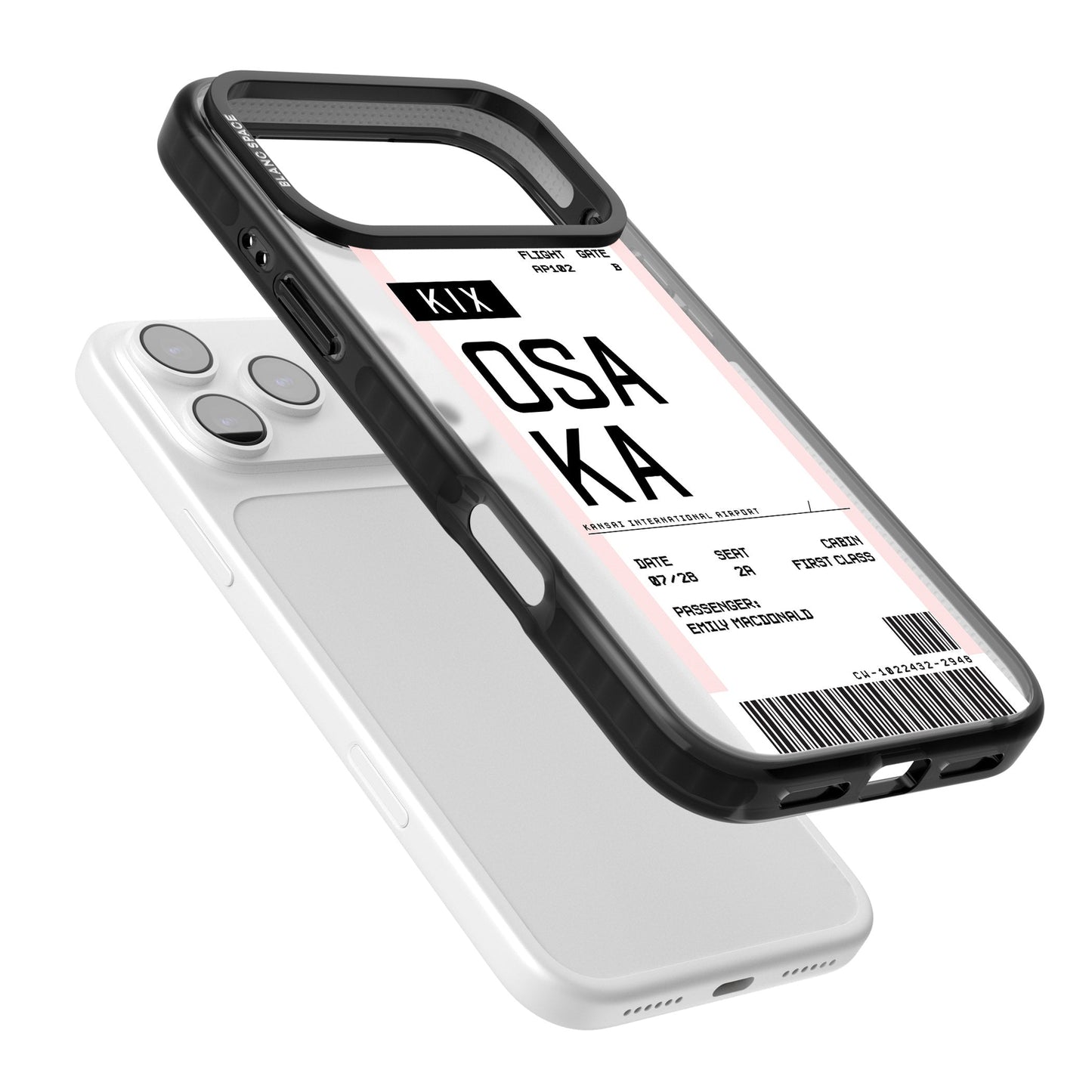 Personalised Osaka Boarding Pass