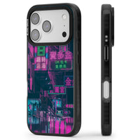 Bande nocturne au néon