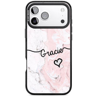 Personalised Pink Marble