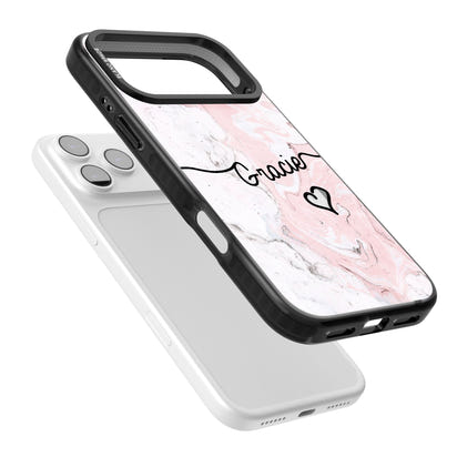 Personalised Pink Marble