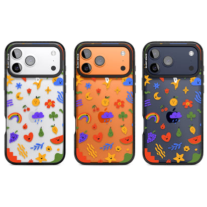 Quirky Cute Icon Pattern