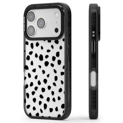 Black Dalmatian Polka Dot