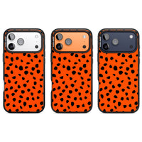 Fetter roter Punktdruck