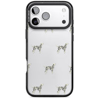 Motif de chien dalmatien