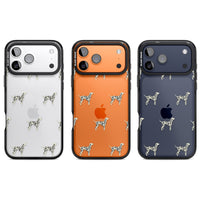 Motif de chien dalmatien