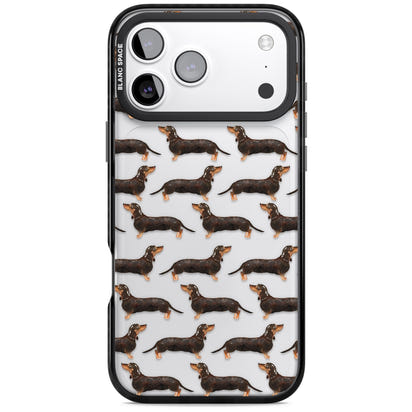 Dachshund Pattern Black Tan