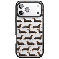 Dachshund Pattern Black Tan