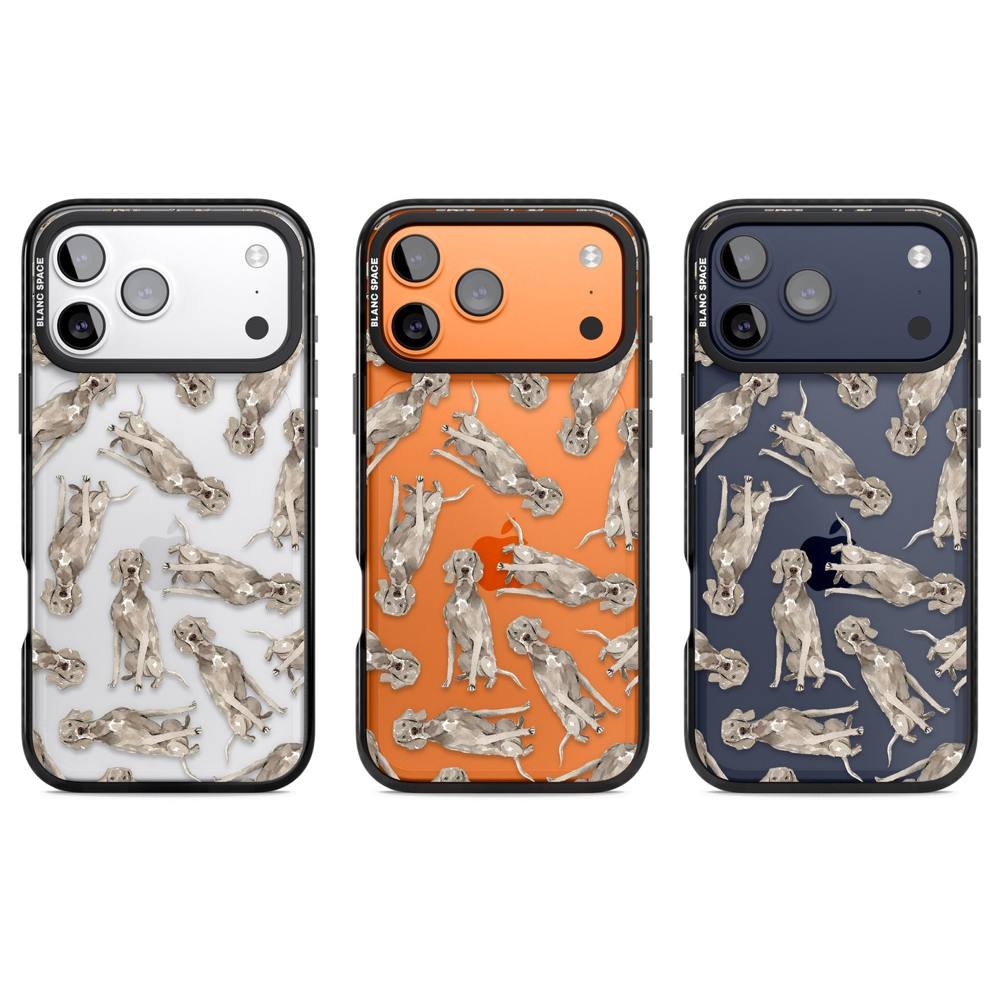 Weimaraner Watercolor Dog