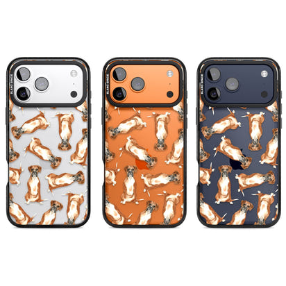 Boxer-Aquarell-Hundemuster