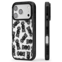 Black Cockapoo Watercolor