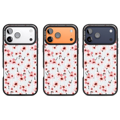 Rayures de fleurs de cerisier