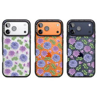 Purple Dahlias Floral