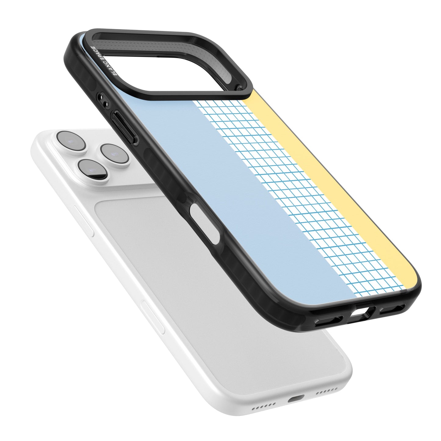 Abstract Grid Blue & Yellow