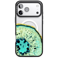 Géode turquoise en cristal