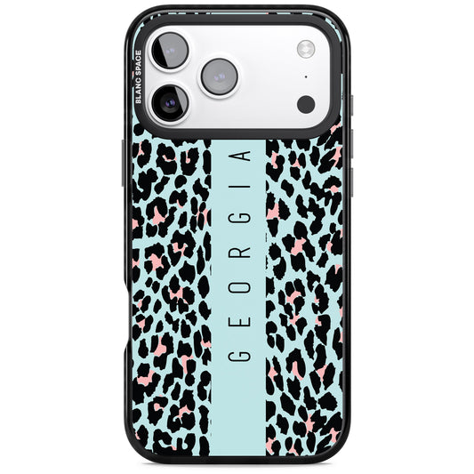 Personalised Blue Leopard