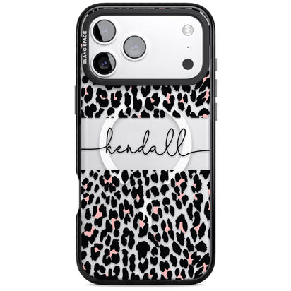 Personalised Cursive Leopard Spots