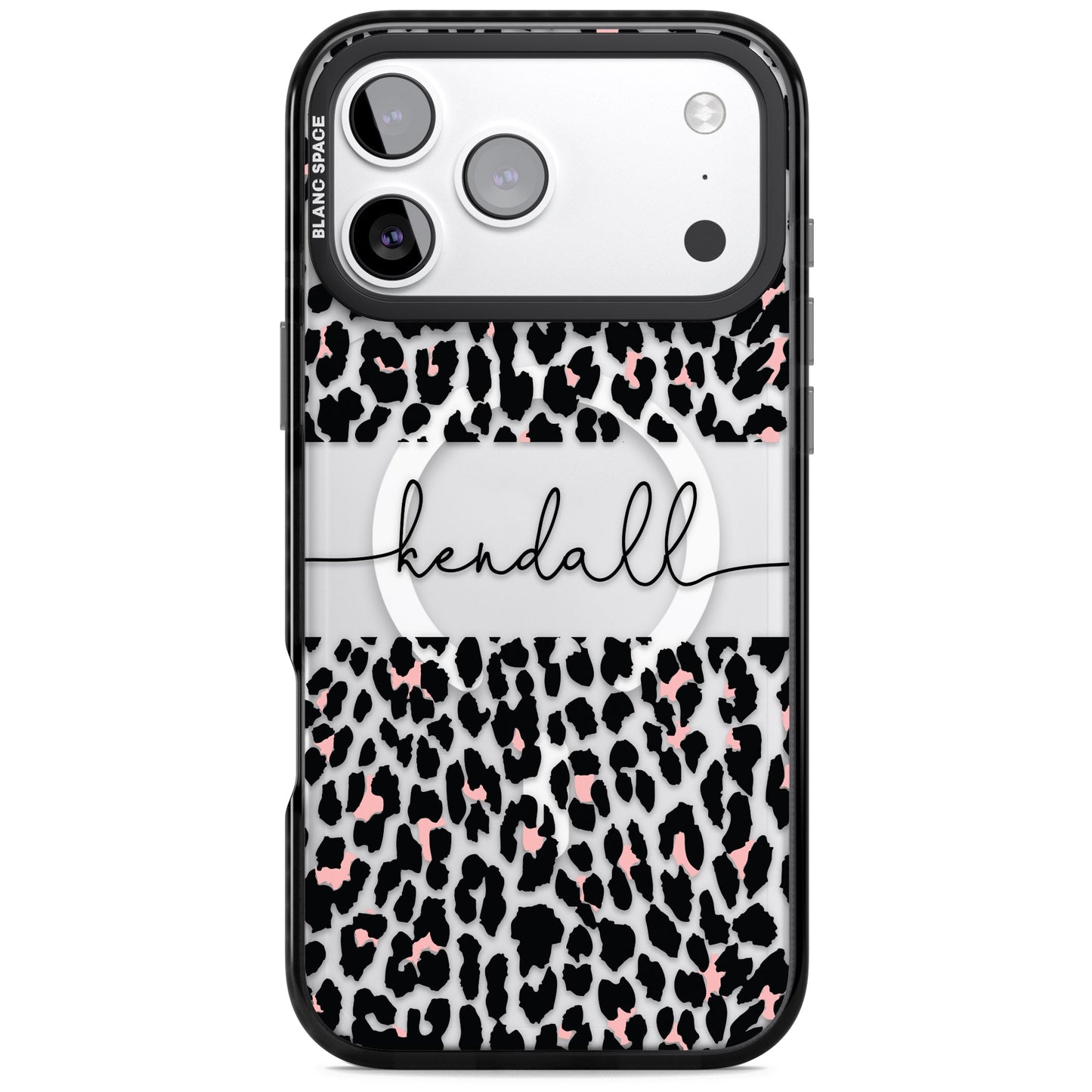Personalised Cursive Leopard Spots