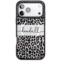 Personalised Cursive Leopard Spots