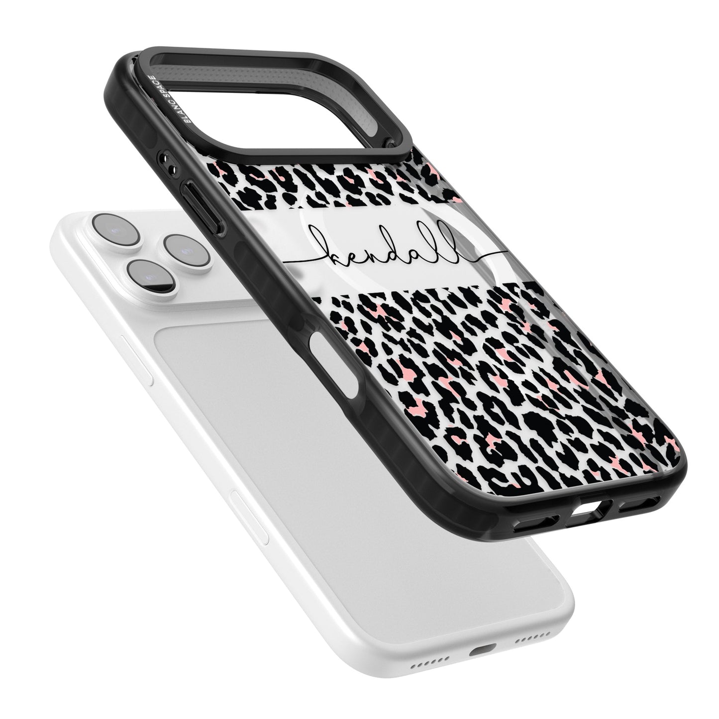 Personalised Cursive Leopard Spots