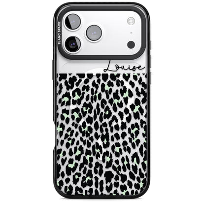 Personalised Seafoam Leopard