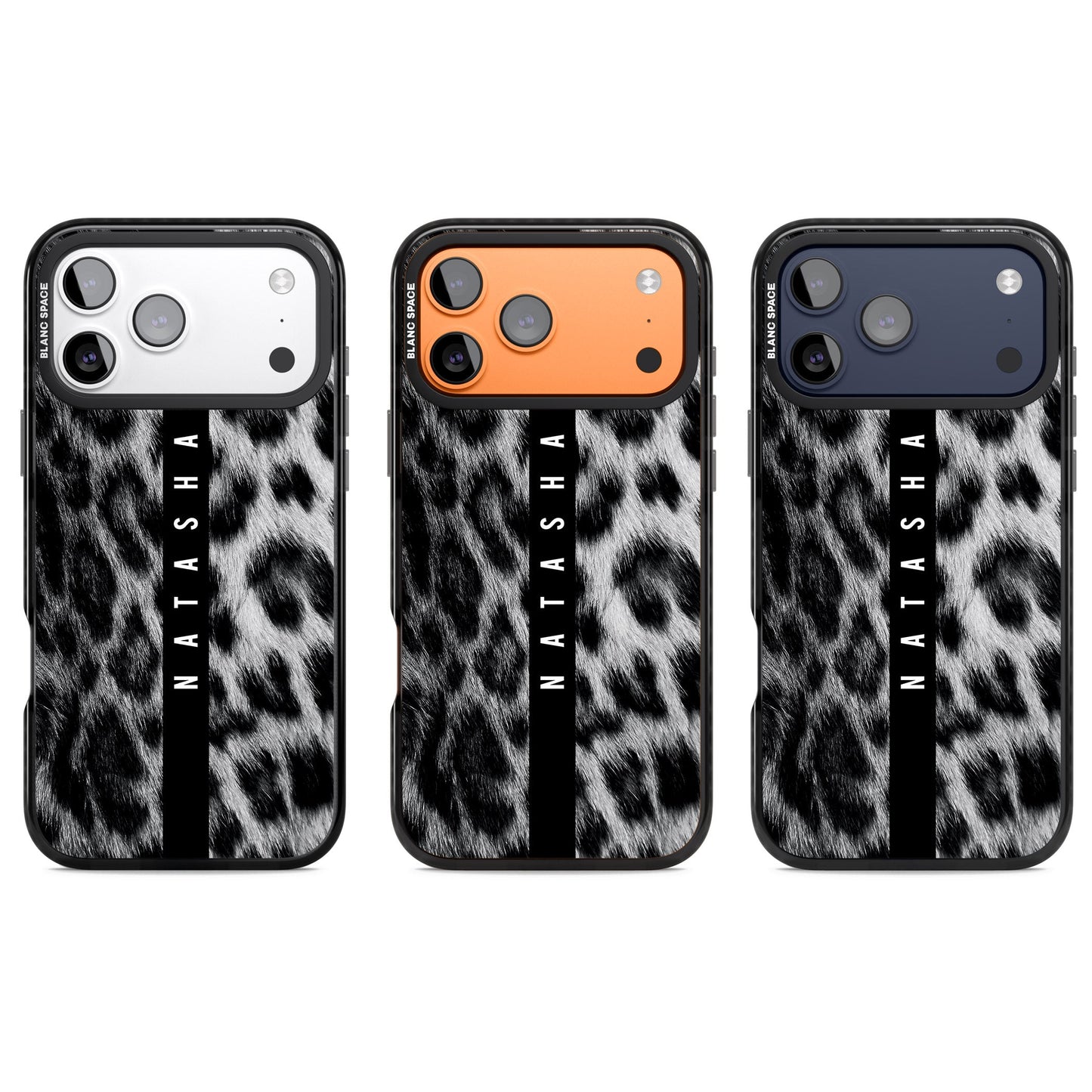 Personalised Snow Leopard Print