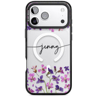 Personalised Purple Violets