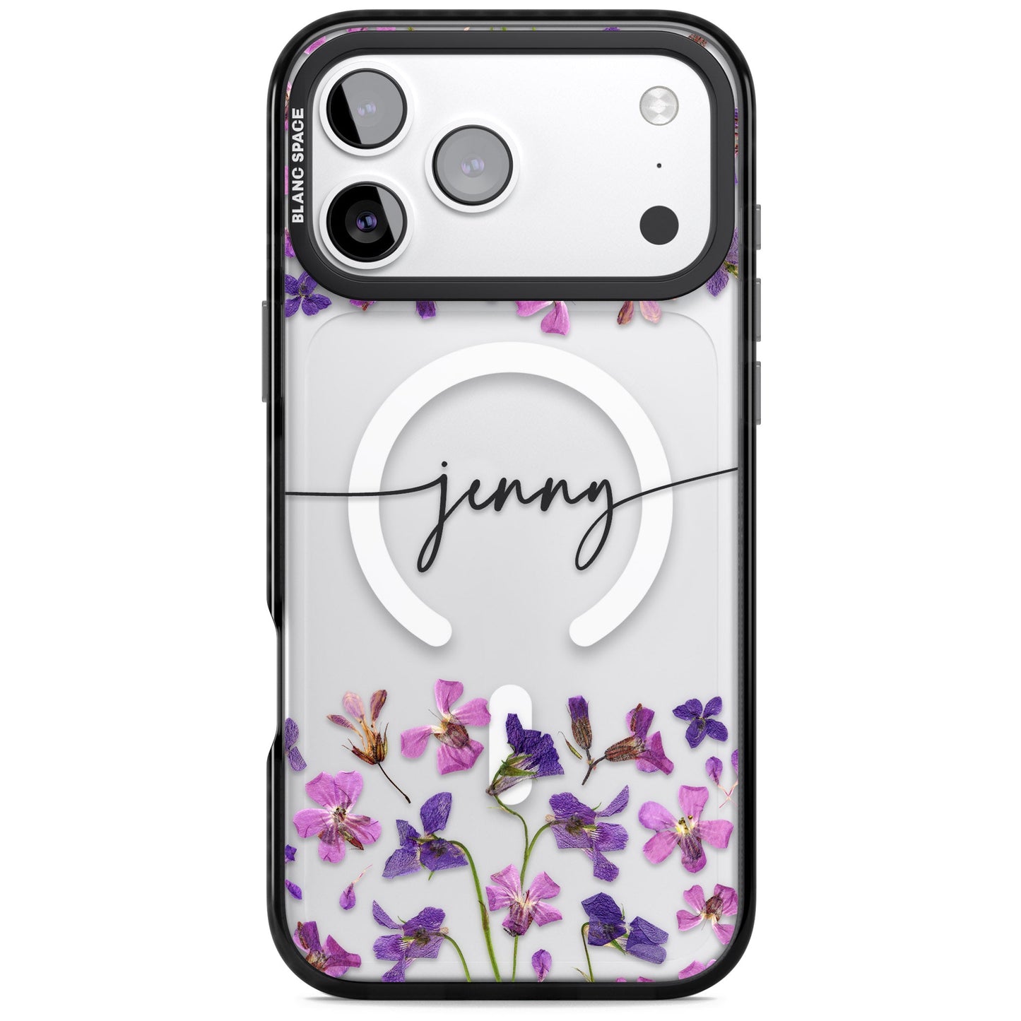 Personalised Purple Violets