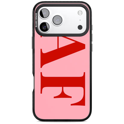 Personalised Red & Pink Letters