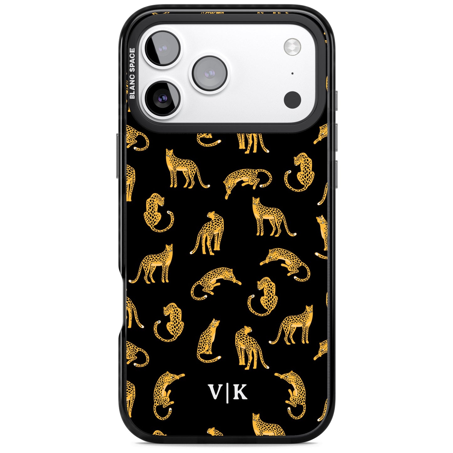 Personalised Gold Cheetah Pattern