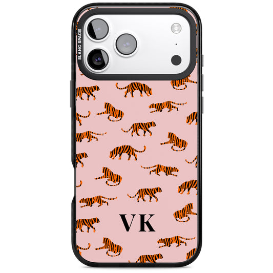 Personalised Pink Safari Tiger Pattern