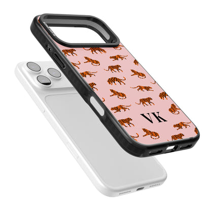 Personalised Pink Safari Tiger Pattern