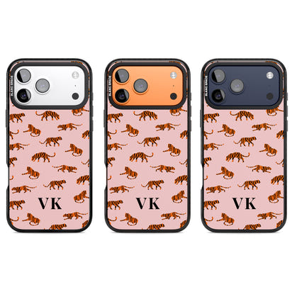 Personalised Pink Safari Tiger Pattern