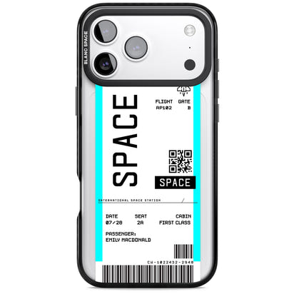 Personalised Space Travel Ticket