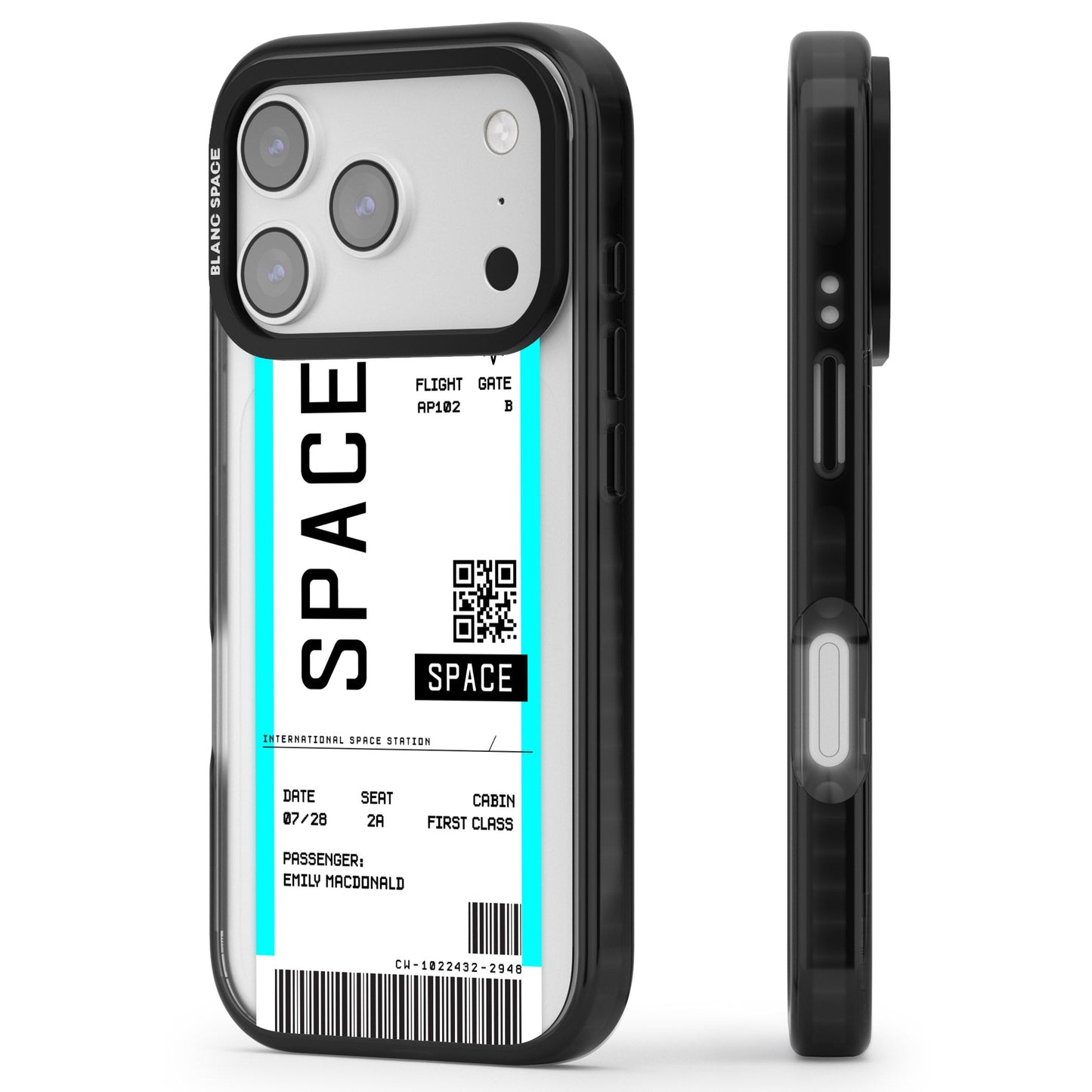 Personalised Space Travel Ticket