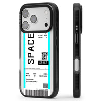 Personalised Space Travel Ticket