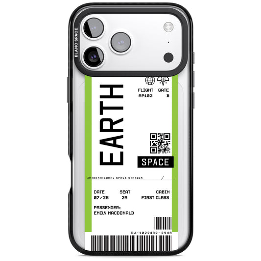 Personalised Earth Travel Ticket