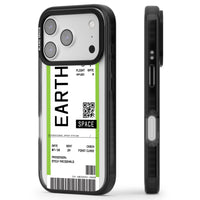 Personalised Earth Travel Ticket