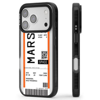 Personalised Mars Travel Ticket