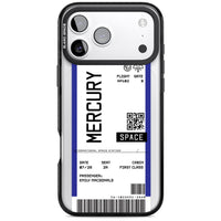 Personalised Mercury Travel Ticket