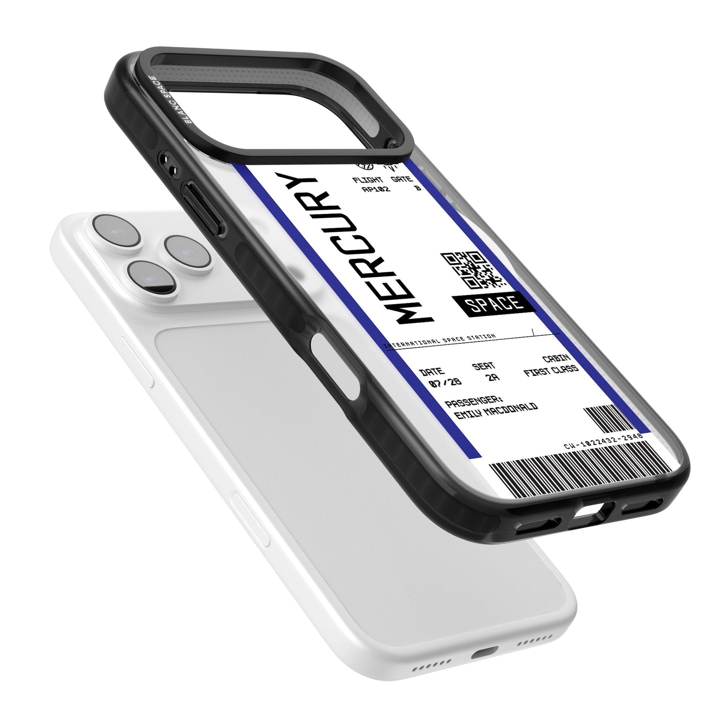 Personalised Mercury Travel Ticket