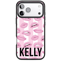 Personalised Pink Stripes & Lips