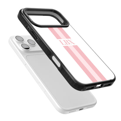 Personalised Minimal Pink Stripe